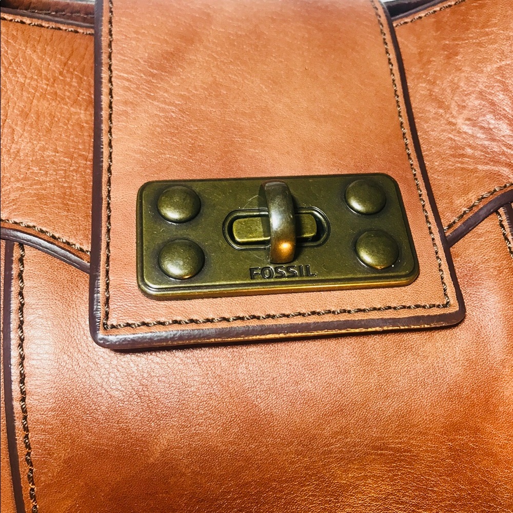 Fossil long live  vintage 1954 tote bag - Picture 2 of 8